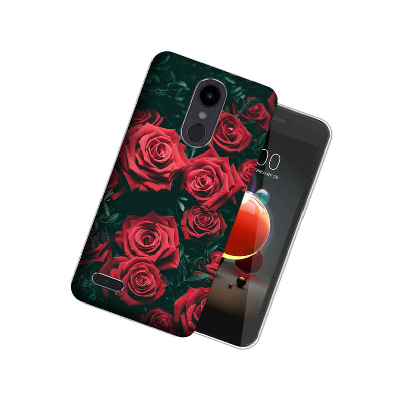 Mundaze Lg K8 2018 Uv Printed Design Case Red Roses Design Phone Cover