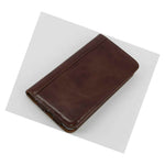 Iphone Deluxe Book Style Genuine Vintage Cow Leather Wallet Case Iphone 6 5 5