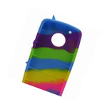 For Motorola Moto G5S Plus Soft Silicone Rubber Case Cover Rainbow Unicorn