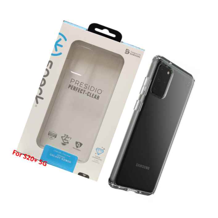 Speck Presidio Perfect Clear Case For Samsung Galaxy S20 5G Clear New In Box