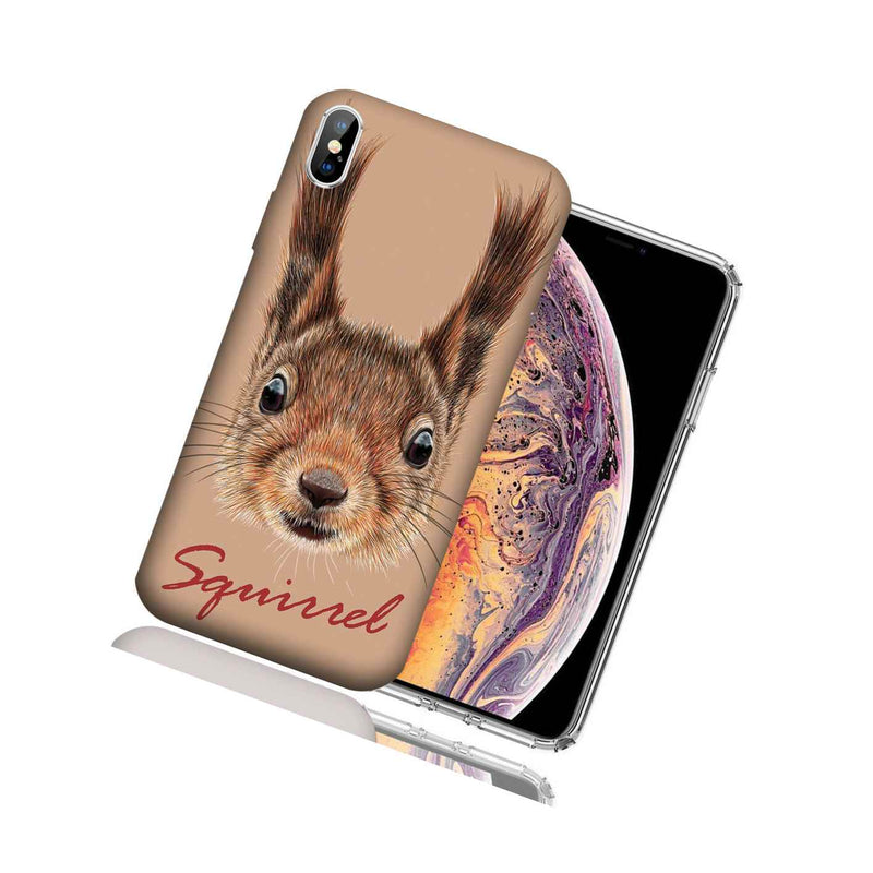 Mundaze Apple Iphone Xr Design Case Squirrel Realistic Art Cover