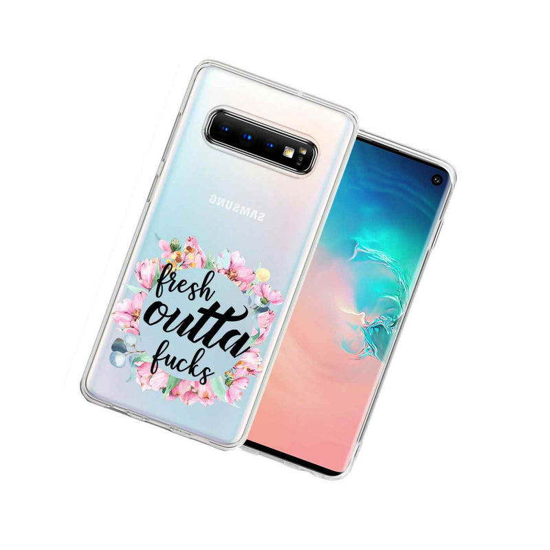 For Samsung Galaxy S10 Fresh Outta Fs Design Double Layer Phone Case Cover