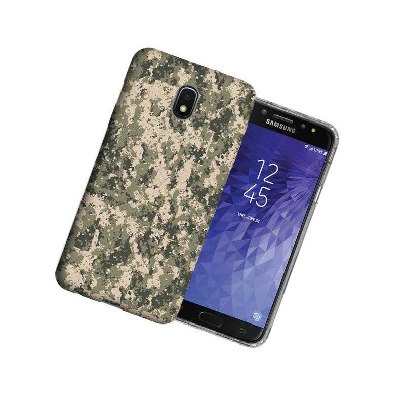 For Galaxy J7 J737 Crown Refine Aura Digital Camo Slim Phone Case