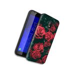 Red Roses Double Layer Hybrid Case Cover For Samsung J7 2018 J737