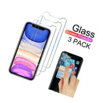 3 Pack For Apple Iphone X Iphone 11 Pro Screen Protector Tempered Glass