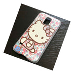 For Samsung Galaxy S5 Hard Back Protector Case Cover Pink Flower Hello Kitty