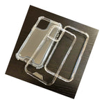 For Iphone 11 6 1 Hard Hybrid Transparent Clear Heavy Duty Armor Case Cover