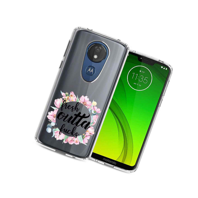 For Motorola E5 Plus G7 Power Fresh Outta Fs Double Layer Phone Case Cover