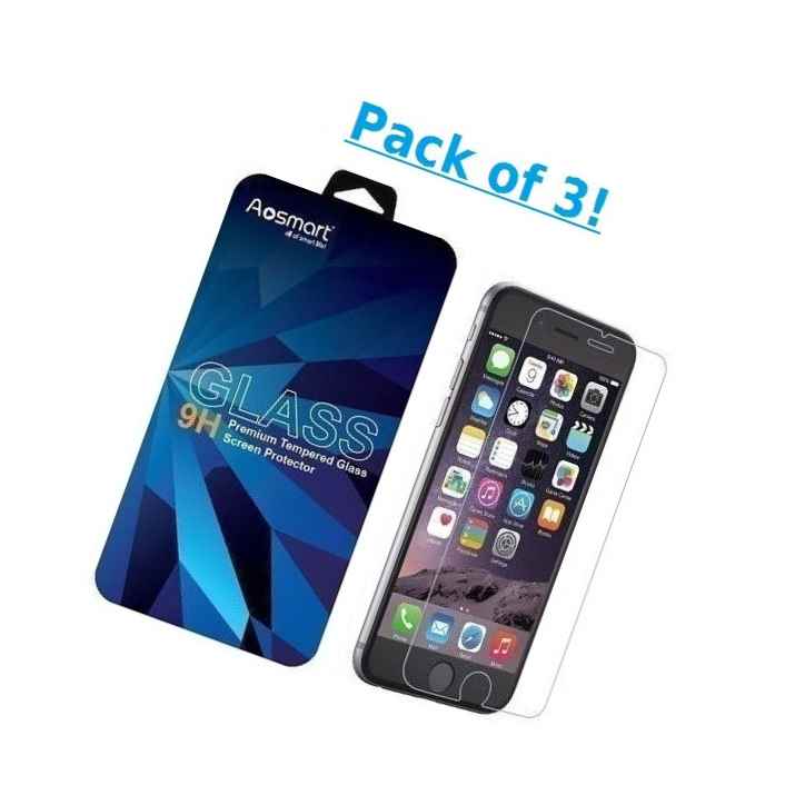 New Premium Real Tempered Glass Screen Protector For Apple Iphone 5 56S Plus