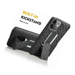 For Iphone 11 6 1 Hard Combo Holster Kickstand Case Cover W Belt Clip Black