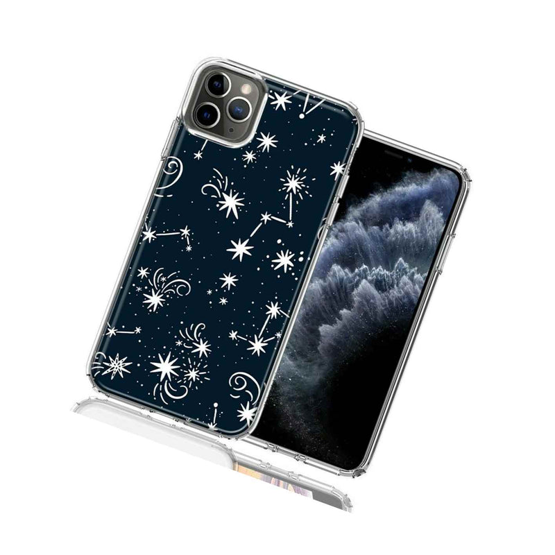 For Apple Iphone 12 Pro Max Stargazing Design Double Layer Phone Case Cover