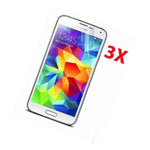 3 X Pieces Of Premium Screen Protectors Clear Film Guard For Samsung Galaxy S5