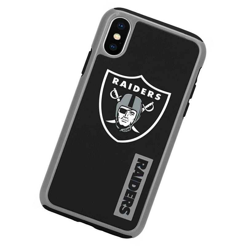 For Iphone X Xs 10S Hard Hybrid Armor Nfl Football Case Las Vegas Raiders