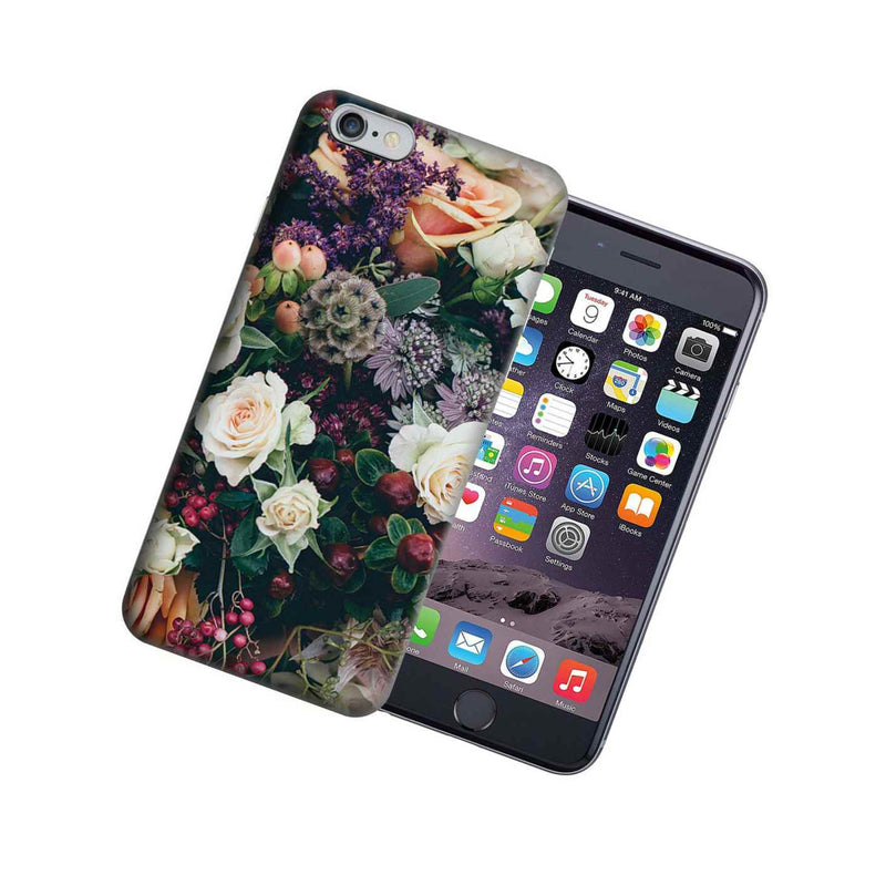 For Apple Iphone 6S Iphone 6 4 7 Assorted Flowers Design Tpu Gel Case Cover