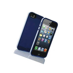 Hama Case For Iphone 5 5S Blue And White U6127375