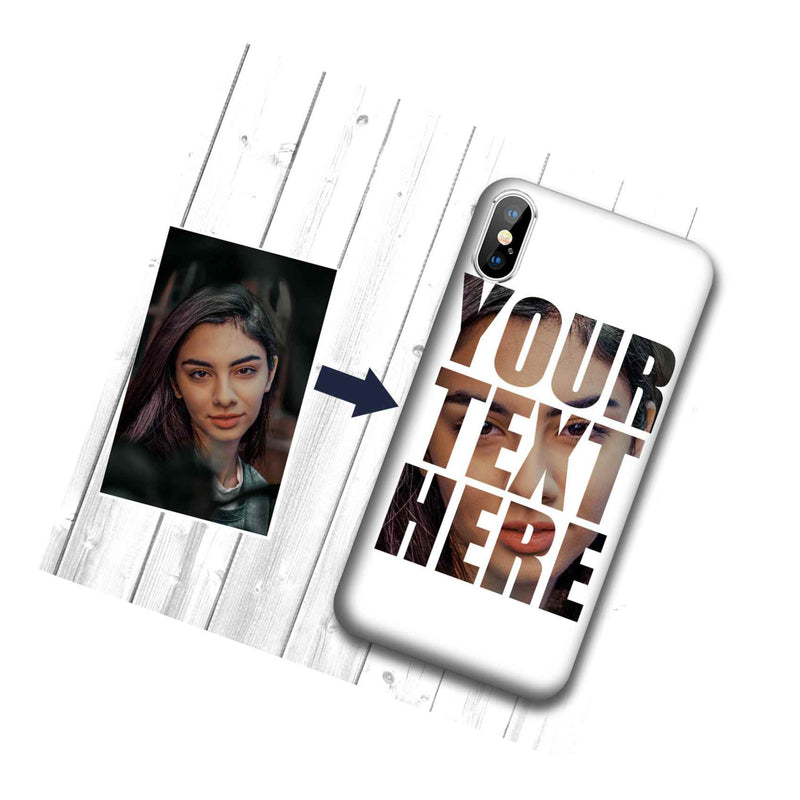 Create Your Own Personalized Photo In Text Case For Apple Iphone X Xs 5 8 New