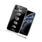 For Apple Iphone 12 Pro 12 Moon Transitions Design Double Layer Phone Case