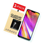 3X Magicguardz For Lg G7 Thinq Tempered Glass Screen Protector Saver