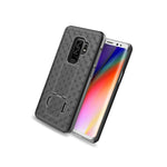 For Samsung Galaxy S9 Plus Hard Holster Kickstand Case Cover Belt Clip Black
