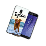 Your Own Custom Dog Photo Case For Galaxy J7 Refine Aura Personalized Cover