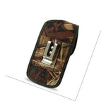 Heavy Duty Pouch With Steel Belt Clip Loop For Iphone 12 Mini 7 8 6S Camo