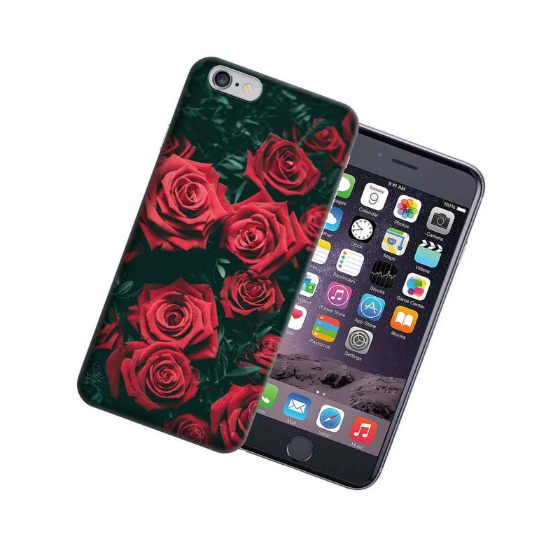 For Apple Iphone 6S Iphone 6 4 7 Red Roses Design Tpu Gel Case Cover