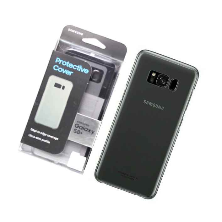 Samsung Galaxy S8 Clear Smoke Protective Case Hard Shell Cover In Retail Box 1