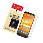 3 Pack For Motorola Moto E5 Plus E5 Supra Tempered Glass Screen Protector Saver
