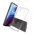 For Motorola Moto G Power 2021 Hard Premium Tpu Case Cover Transparent Clear
