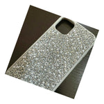 For Iphone 11 6 1 Hard Premium Tpu Rubber Case Cover Silver Diamond Bling Pearl