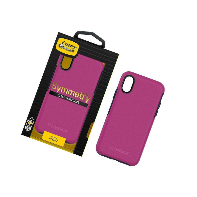 Original Otterbox Symmetry Series Case For Iphone X And Xs Berry Jam