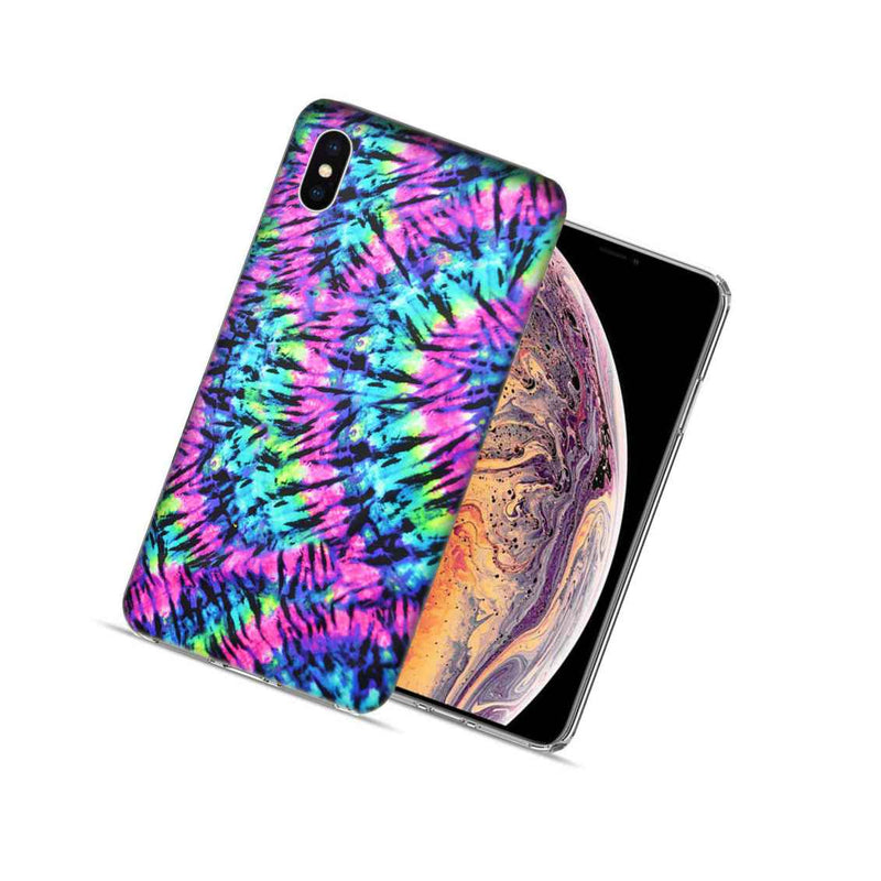 Apple Iphone Xs Max 6 5 Inch Hippie Tie Dye Design Ultraslim Case Cover