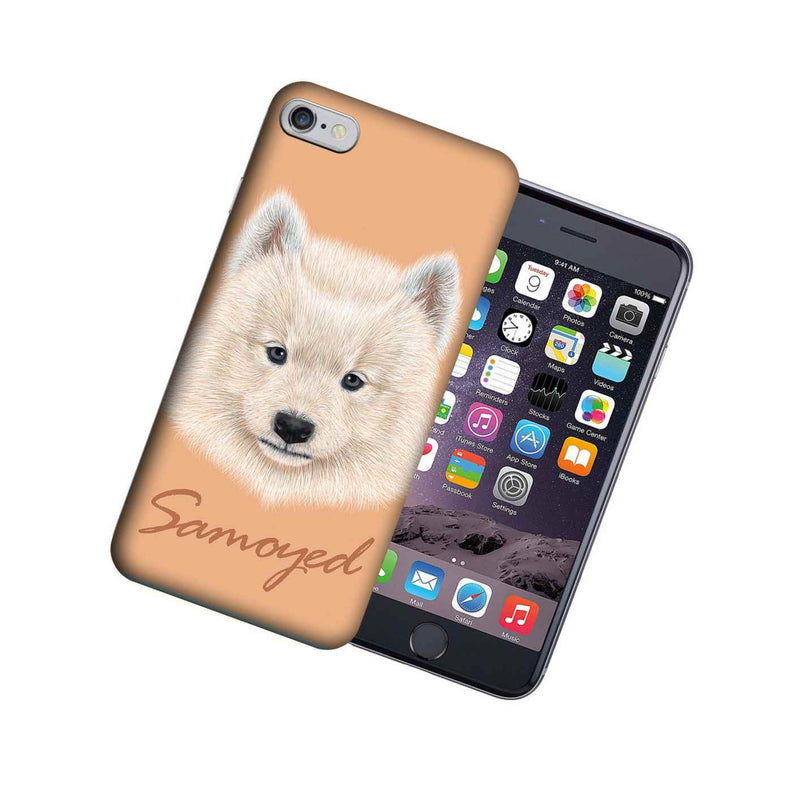 Mundaze Apple Iphone 7 8 4 7 Design Case Samoyed Dog Realistic Art Cover