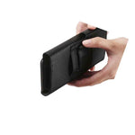 For Iphone Xr 6 1 Black Pu Leather Belt Clip Horizontal Pouch Holster Case