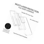 For Samsung Galaxy S21 5G 6 2 Hard Hybrid Armor Full Body Case Cover Clear