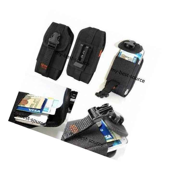 Pouch Belt Clip With Card Pocket For Iphone 12 Pro Max 11 Max 7 Plus 8 Plus