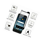 3 Pack Full Cover Tempered Glass Screen Protector For Zte Maven 3 Overture 3
