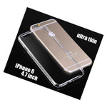 For Iphone 6 6S Tpu Gel Ultra Slim Transparent Clear Fitted Skin Case Cover