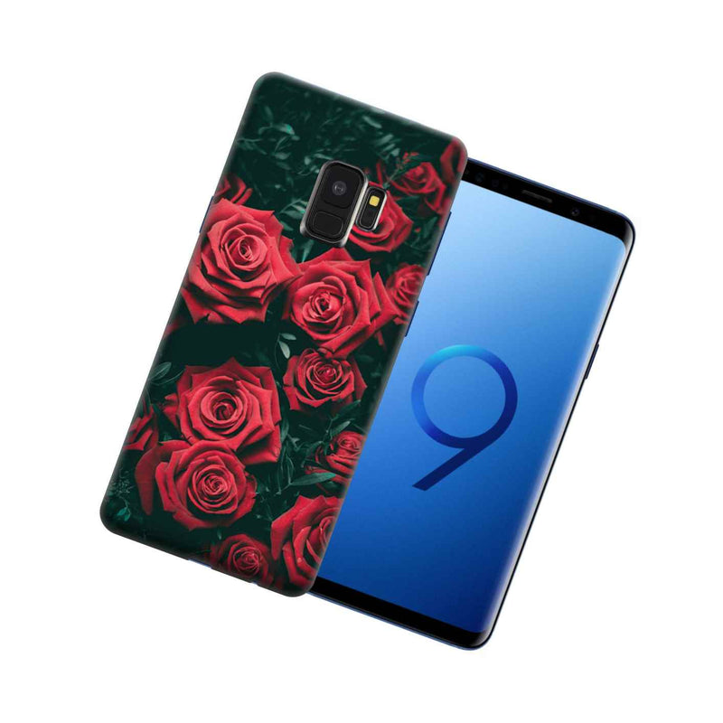 Uv Printed Samsung Galaxy S9 Design Case Red Roses Design Cover