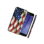 Vintage American Flag Double Layer Hybrid Case Cover For Samsung J7 2018 J737