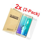 2X Full Cover Tempered Glass Curved Screen Protector For Samsung Galaxy S7 Edge