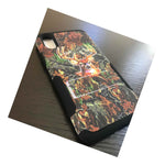 Iphone X Xs Hybrid Hard Soft Kickstand Armor Case Cover Deer Hunt Forest