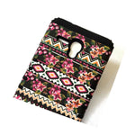 For Alcatel One Touch Fierce Xl Hybrid Impact Armor Case Pink Black Flowers