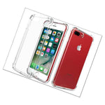 For Apple Iphone 8 Plus 7 Plus Case Clear Tpu Bumper Cover