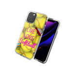 For Apple Iphone 12 Mini Love Softball Design Double Layer Phone Case Cover