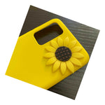 For Samsung Galaxy A71 5G Soft Silicone Rubber Case Cover 3D Yellow Sunflower