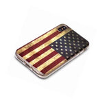 For Iphone Xs Max 6 5 Tpu Rubber Slim Fit Skin Case Cover Usa American Flag