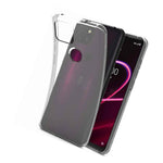 Tcl T Mobile Revvl 5G Soft Tpu Rubber Phone Skin Case Cover Transparent Clear