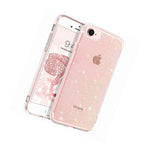 Iphone 7 8 Iphone Se 2Nd Gen Clear Powder Glitter Tpu Rubber Case Cover
