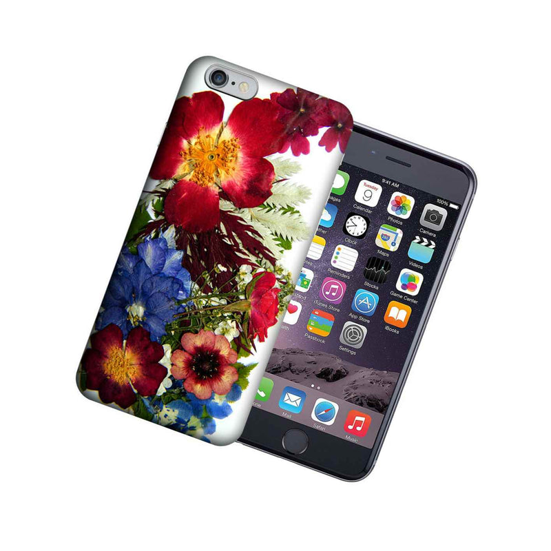 For Apple Iphone 6S Iphone 6 4 7 Pressed Flowers Design Tpu Gel Case Cover